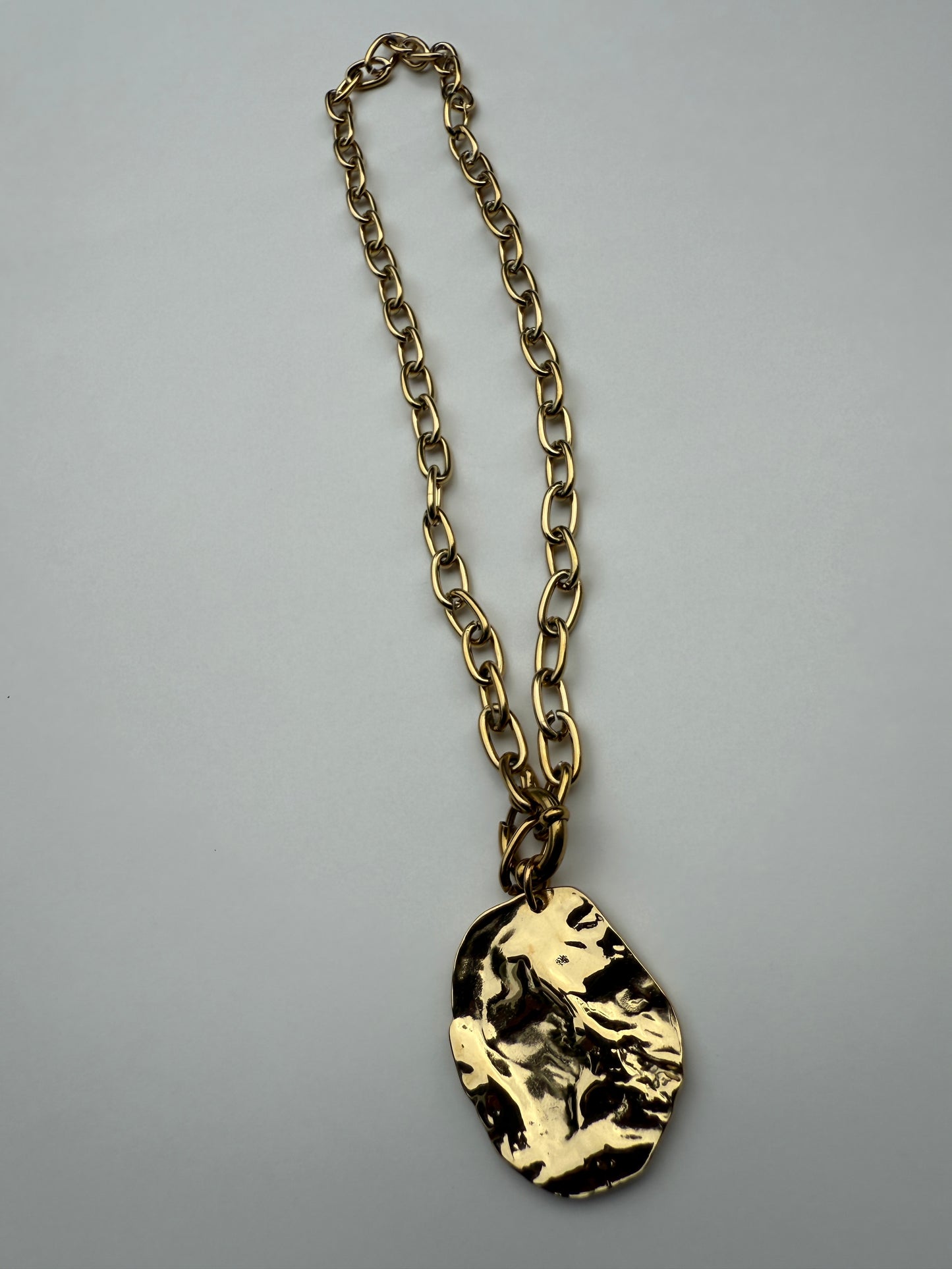 NECKLACE PIÈCE / STAINLESS STEEL / 40CM