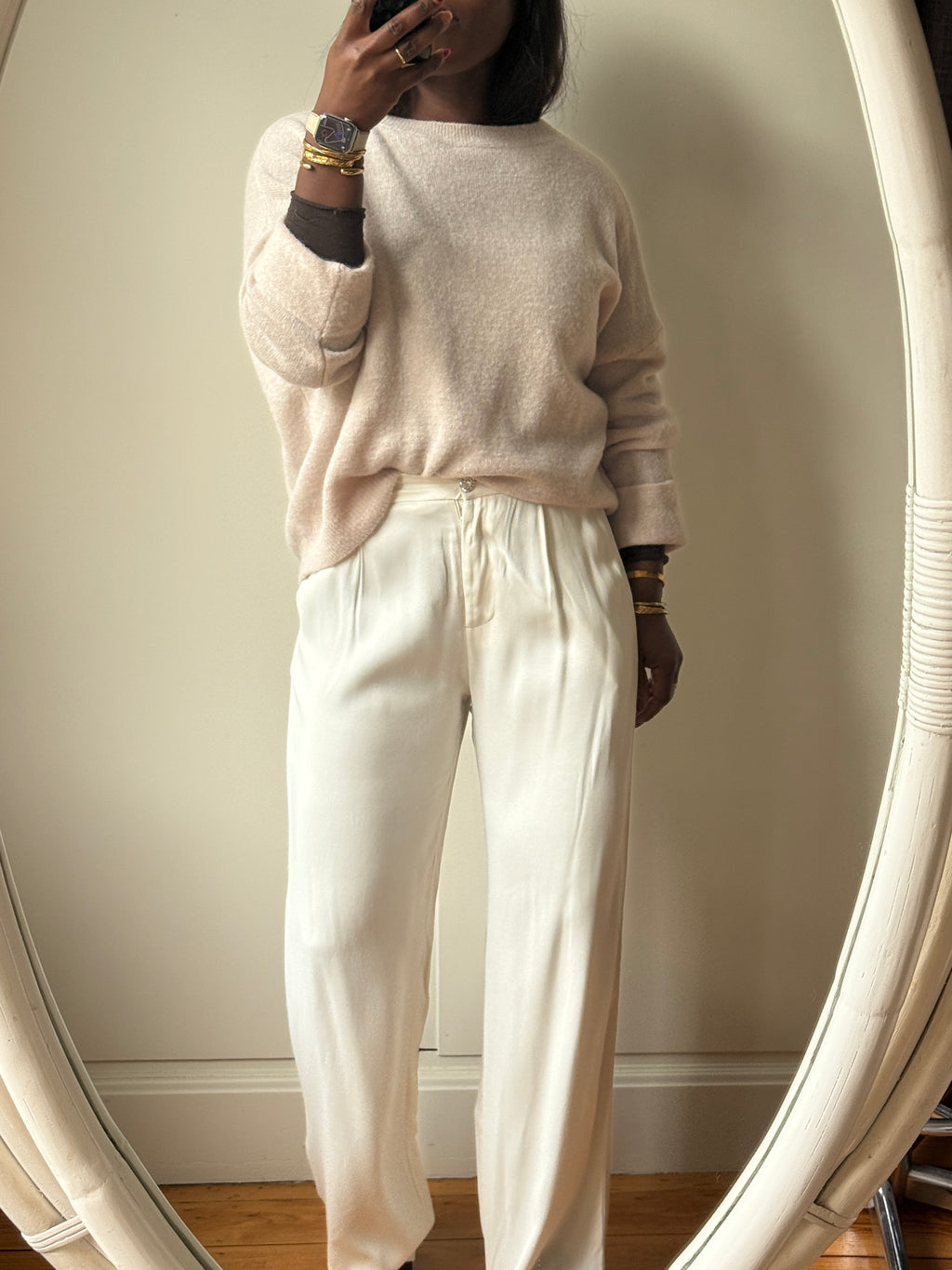 PANTS DRIZO COLOR ÉCRU