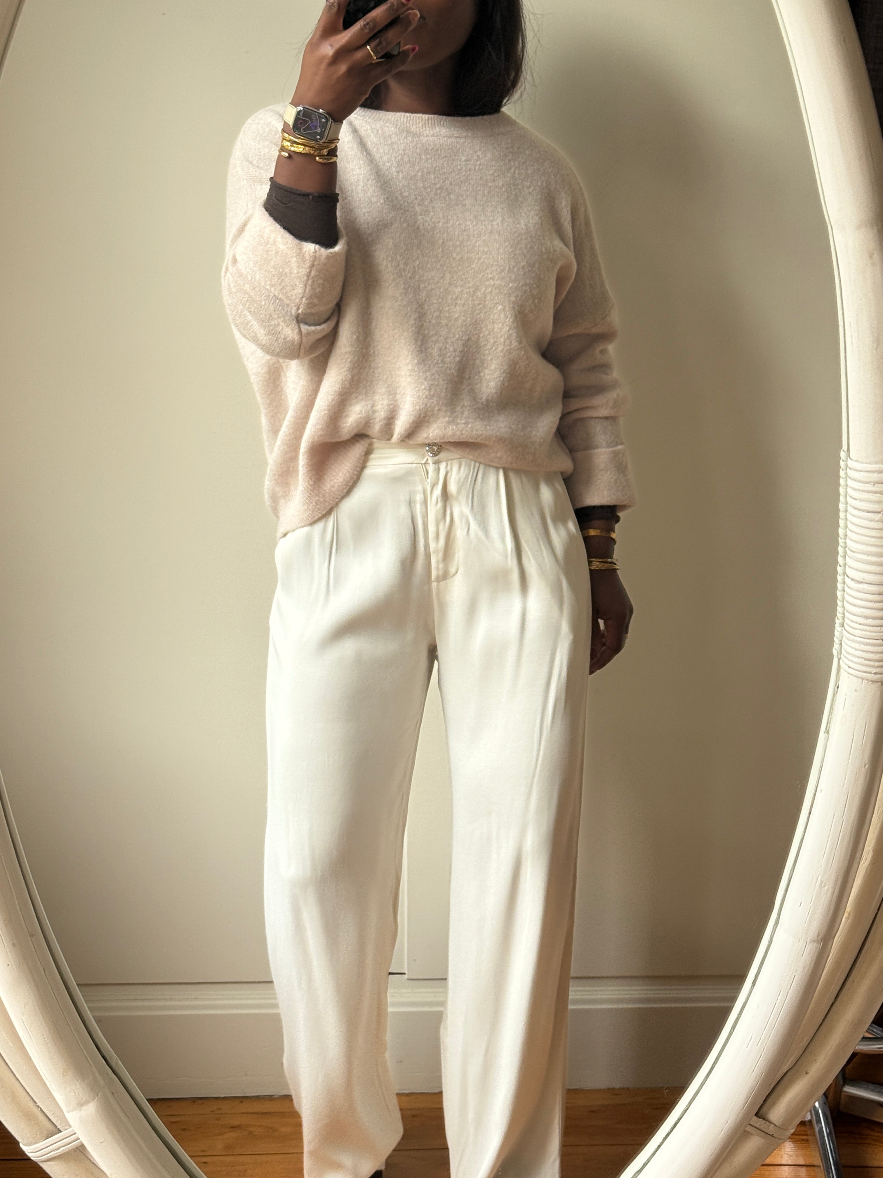 PANTS DRIZO COLOR ÉCRU