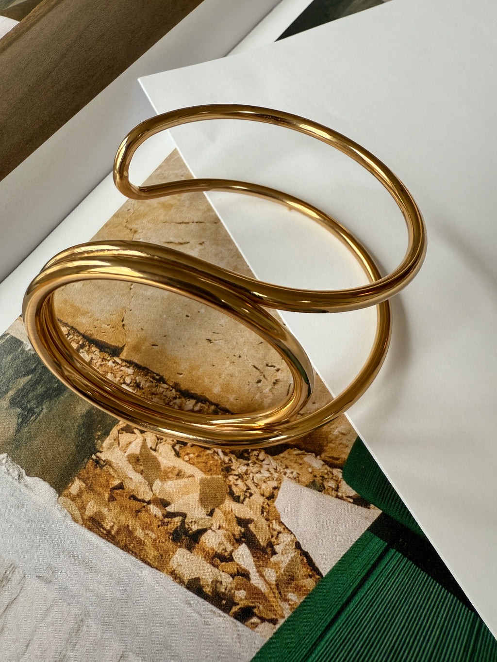 Chunky Bracelet, Stainless Steel, New