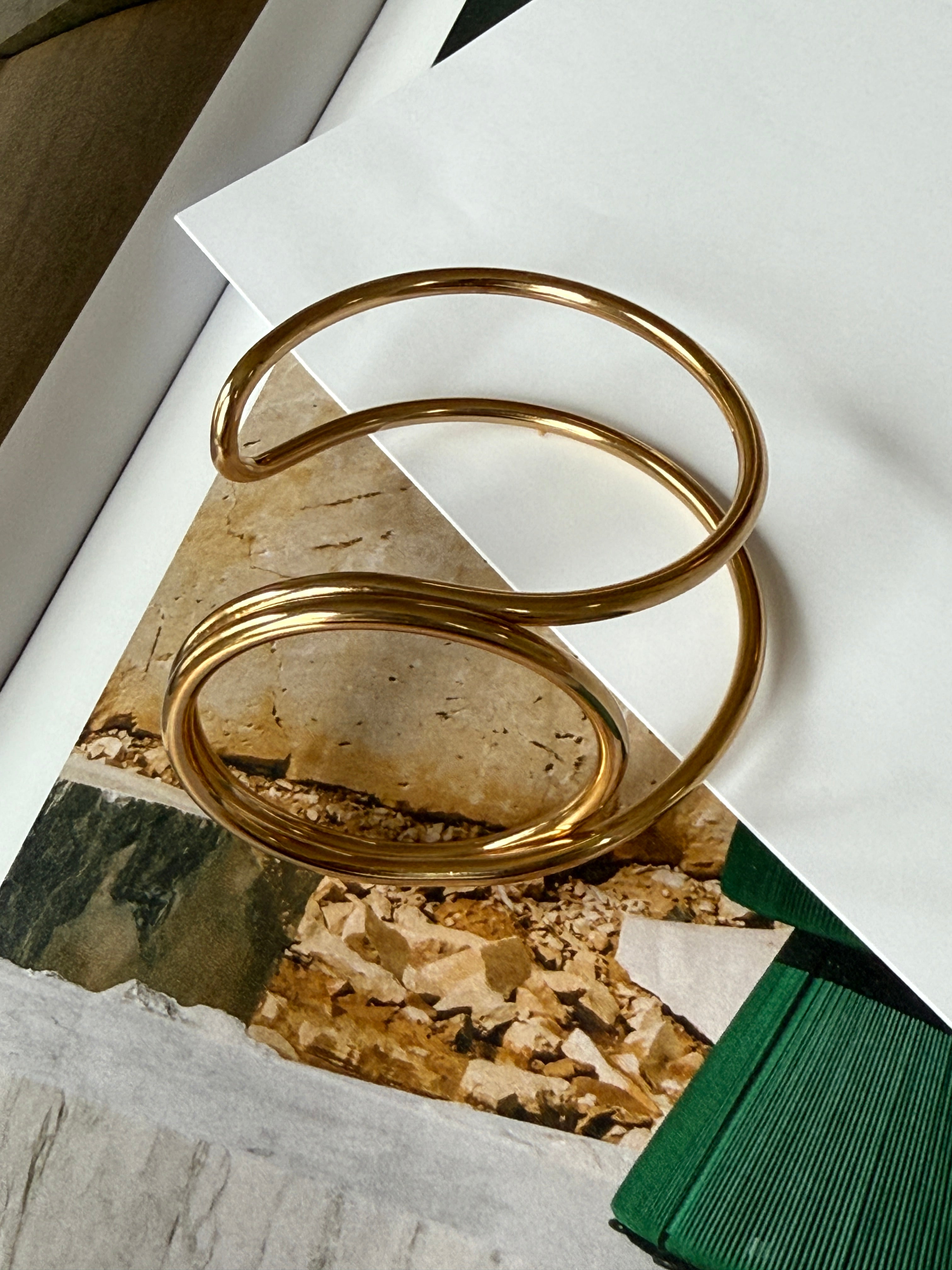 Chunky Bracelet, Stainless Steel, New