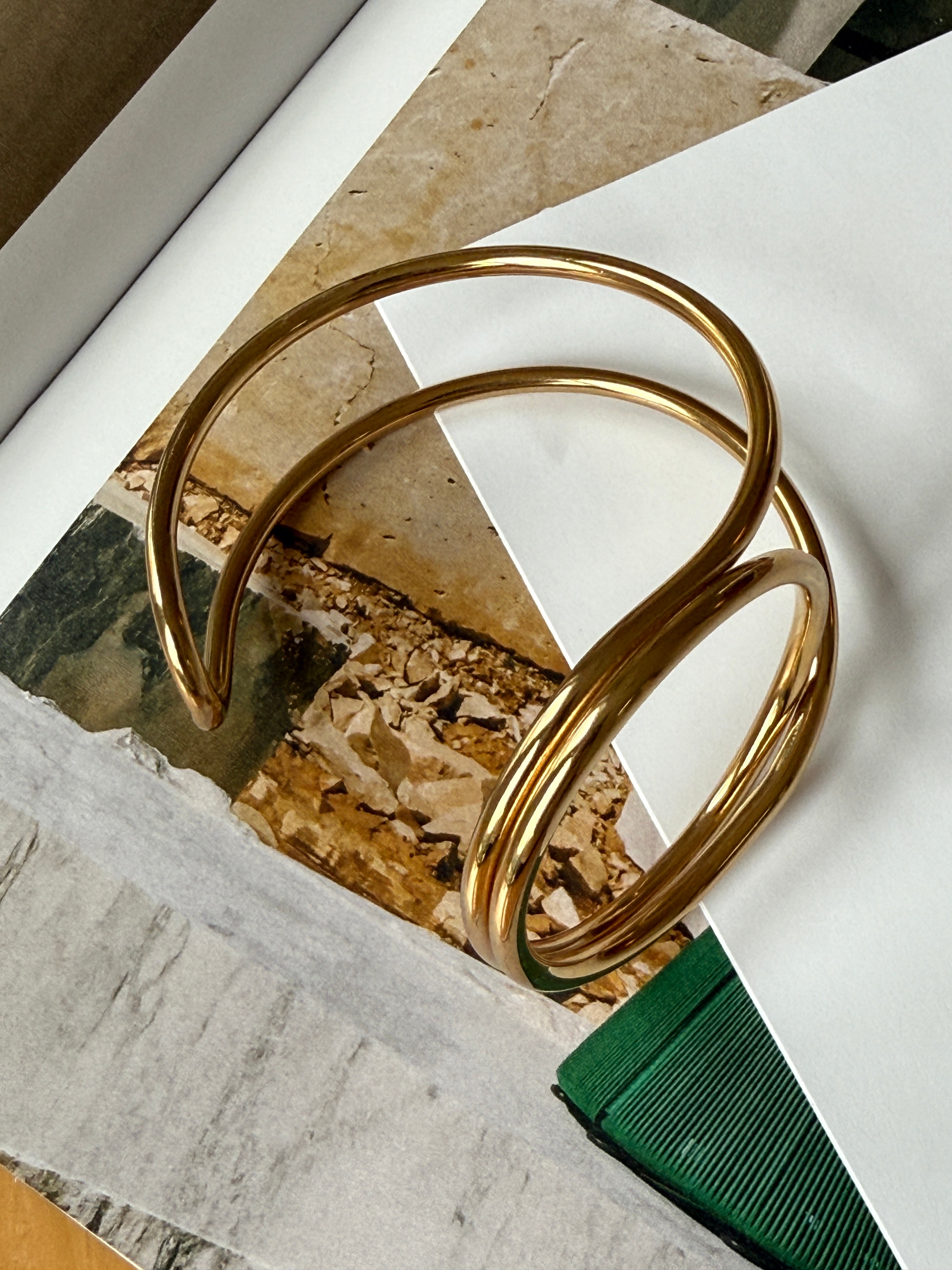 Chunky Bracelet, Stainless Steel, New