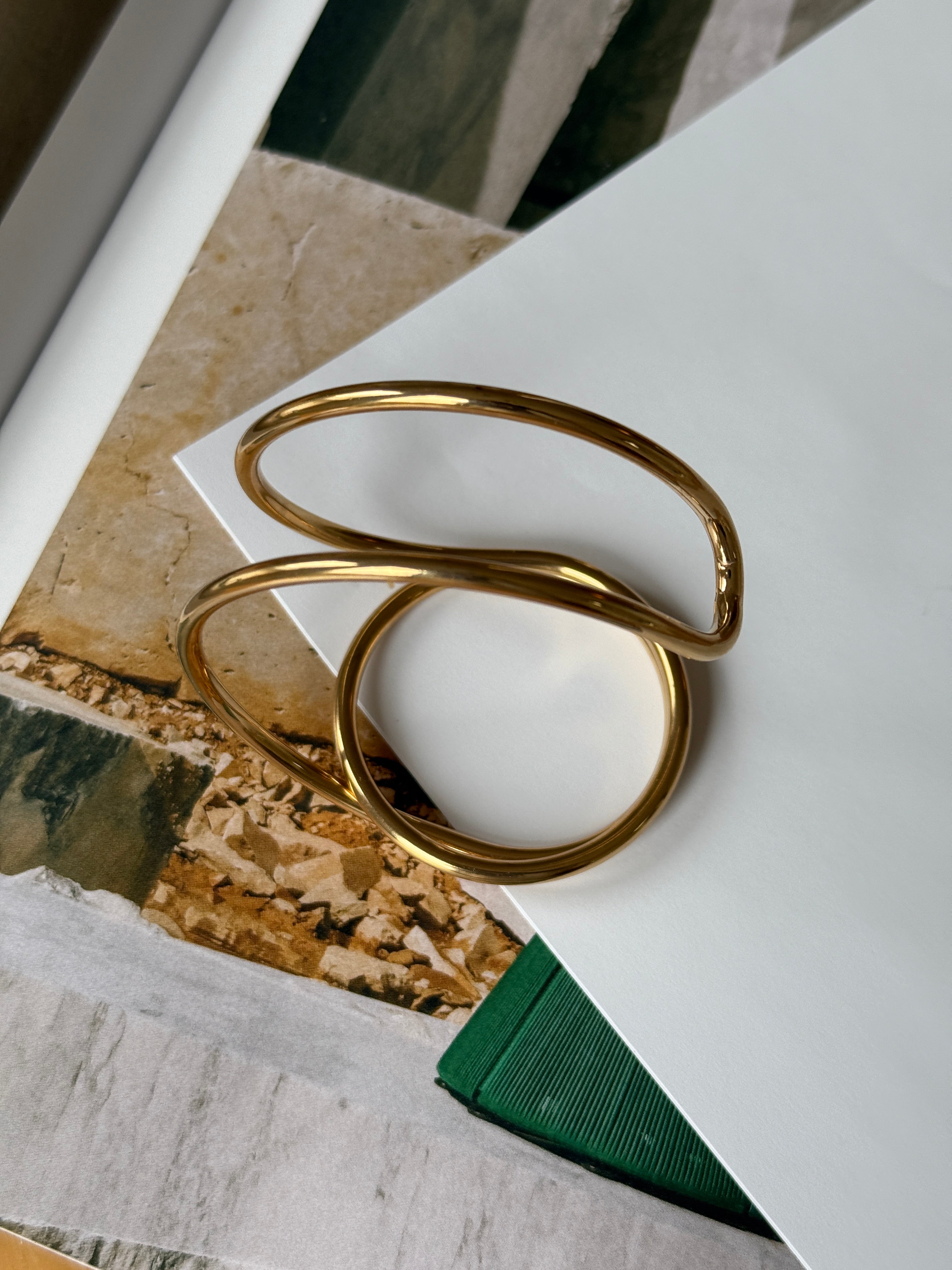 Chunky Bracelet, Stainless Steel, New