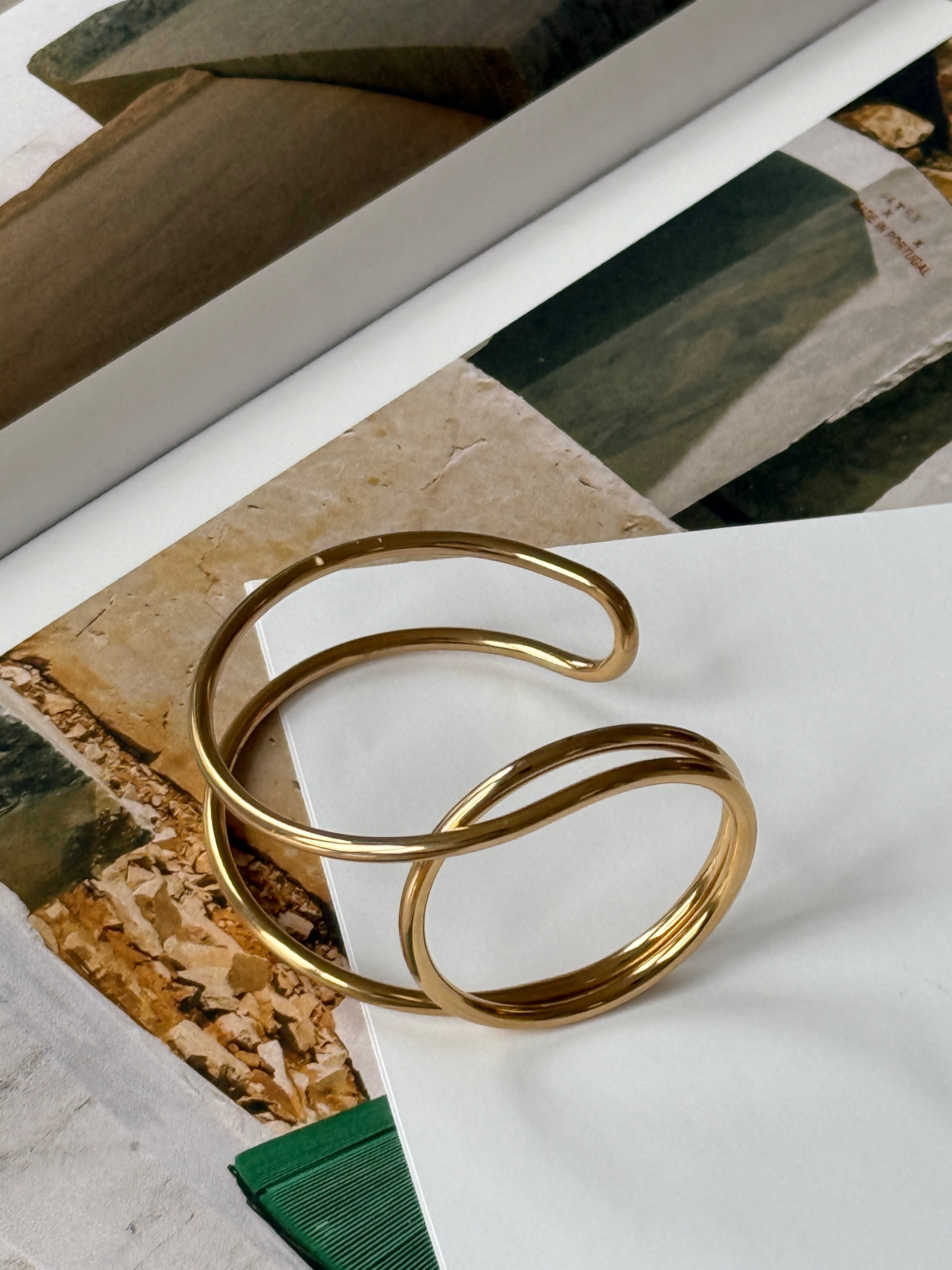 Chunky Bracelet, Stainless Steel, New