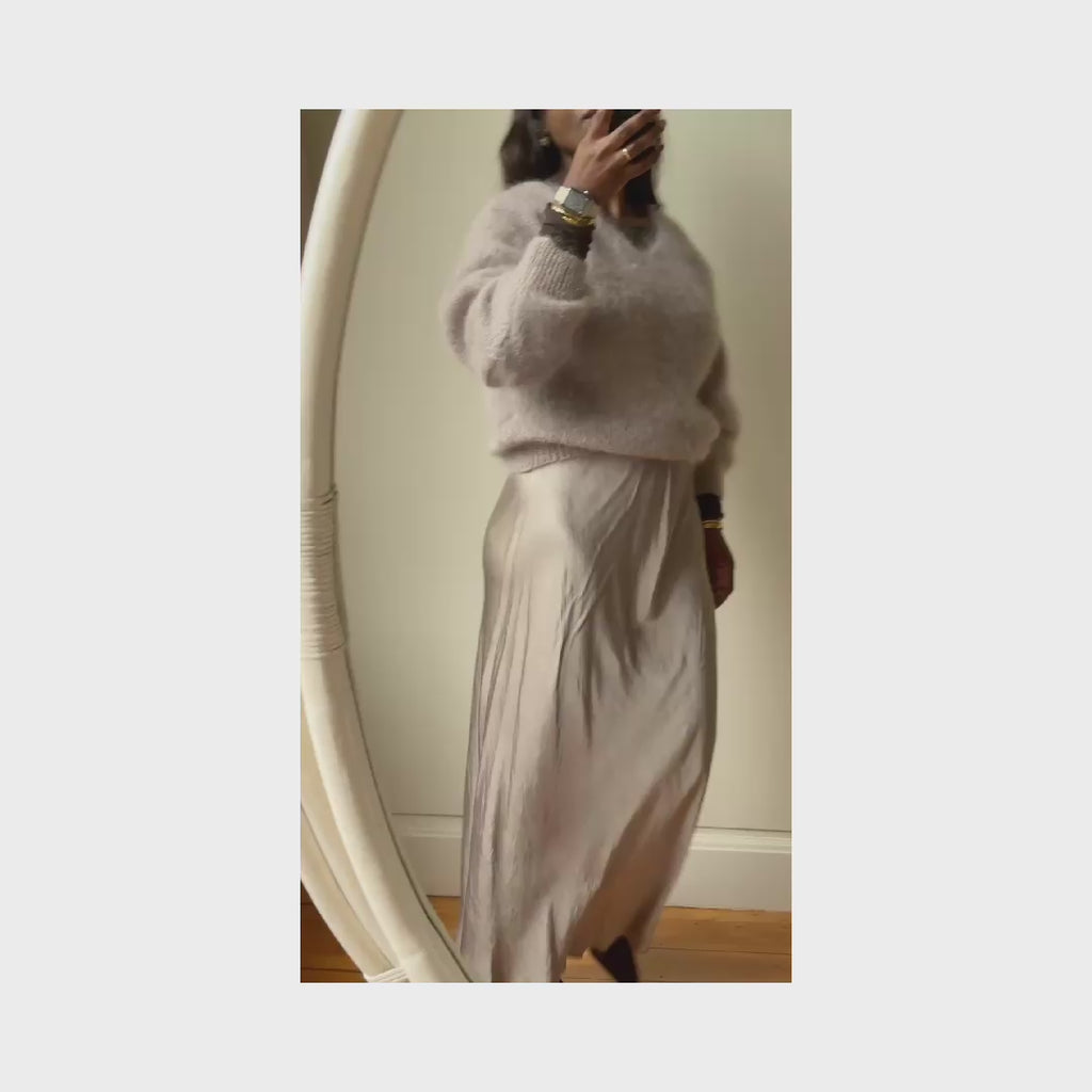 SKIRT NAT COLOR STONE